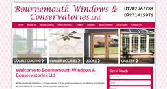 Desktop Screenshot of doubleglazingbournemouth.com